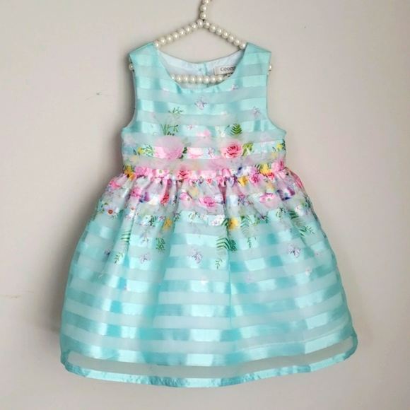 Easter / Spring Dress 12 - 18 Mo - Picture 2 of 7